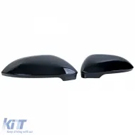 Spiegelkappen Schwarz Glanz zum Austausch passend für VW Golf 8 2020-2023-image-6265919