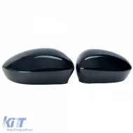 Spiegelkappen Schwarz Glanz zum Austausch passend für Fiat 500 2007-2020-image-6265925