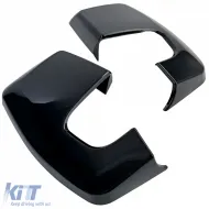 Spiegelkappen schwarz glänzend zum Austausch geeignet für Ford Transit Custom 12-23-image-6206859