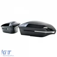 Spiegelkappen-Set zur Ersatzteil Gloss Black geeignet für BMW 5er G60 G61 ab 2023-image-6194776