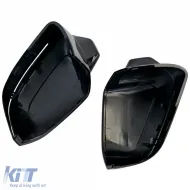 Spiegelkappen-Set zur Ersatzteil Gloss Black geeignet für BMW 5er G60 G61 ab 2023-image-6194780