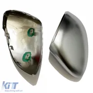 Spiegelkappen silber matt zur Ersatz, geeignet für VW Golf 8 + ID.3 mit Spurhalteassistent-image-6204782