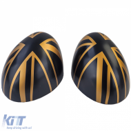 Spiegelkappen Union Jack schwarz gold geeignet für Mini F54 F55 F56 F57 13-18-image-6206870