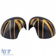 Spiegelkappen Union Jack schwarz gold geeignet für Mini F54 F55 F56 F57 13-18-image-6206872