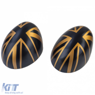 Spiegelkappen Union Jack schwarz gold geeignet für Mini F54 F55 F56 F57 13-18-image-6206873