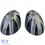Spiegelkappen Union Jack schwarz grau geeignet für Mini F54 F55 F56 F57 13-18-image-6199904