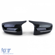 Spiegelkappen zum Austausch in Hochglanz, geeignet für BMW G20 G21 G30 G31 G11 G14 G15-image-6261715