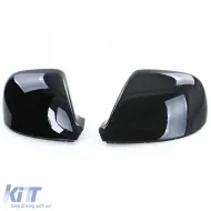 Spiegelkappen zur Ersatz Gloss Black geeignet für VW Bus T5.2 T6 T6.1 Amarok-image-6210060