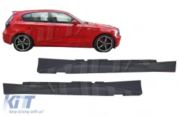 image-8-Spódnice boczne Listwy progowe do BMW serii 1 E87 2003-2012, 5 drzwi, M-Technik, Sport Design