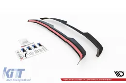 Spoiler adatto per Audi Q5 2012-2017, tipo Maxton Design SQ5, laccato nero-image-6235925