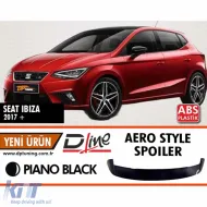 image-62-Spoiler Aero Style adecuado para Ibiza Mk5 en Piano Black ABS / 2017-2020