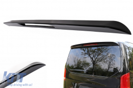 image-17-Spoiler Aileron Toit Aile pour Mercedes Classe V W447 2014-04.2024 EQV 2020- Noir brillant