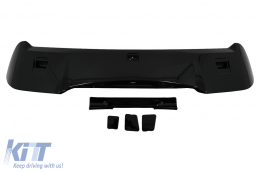 Spoiler Alettone Tetto Parafango per Honda CRV SUV RM 2012-2016 IV Generazione Nero lucido-image-6095498