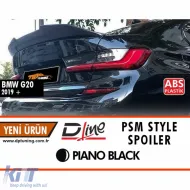 image-52-Spoiler arrière style G20 PSM noir piano ABS / 2019 après