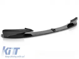 image-9-SPOILER AVANT STYLE PERFORMANCE NOIR BRILLANT adapté pour BMW F30/F31 11-18