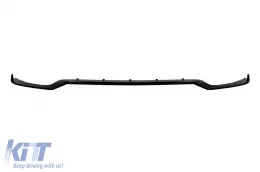 Spoiler B Design adatto per paraurti anteriore A Design adatto per Mercedes E-Class W213, S213 2016-2020, nero lucido-image-6139604