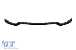 Spoiler B Design adatto per paraurti anteriore A Design adatto per Mercedes E-Class W213, S213 2016-2020, nero lucido-image-6139605