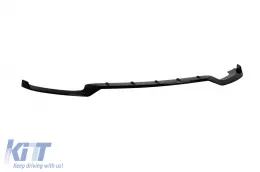 Spoiler B Design adatto per paraurti anteriore A Design adatto per Mercedes E-Class W213, S213 2016-2020, nero lucido-image-6139607