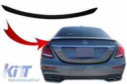 image-24-Spoiler Bagagliaio para Mercedes Clase E W213 2016+ Trunk Spoiler Negro Mate