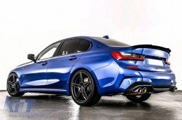 Spoiler bagagliaio per BMW Serie 3 G20 2019+ Spoiler Nero lucido-image-6083018