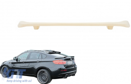 Spoiler Baule Bagagliaio per BMW X6 E71 E72 2008-2015 non verniciato-image-6111571