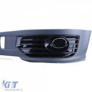 Spoiler bumper Sportline + glossy fog light grille for VW T5.2 09-15-image-6209609