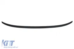 image-4-Spoiler coffre Becquet pour BMW Série 5 G30 17+ Aileron M5 Design Noir Mat