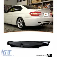 image-23-Spoiler de coffre arrière E92 Coupe CSL Noir Piano ABS / 2007-2013