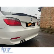 image-8-Spoiler de coffre arrière style E60 M4 noir piano ABS / 2004-2010