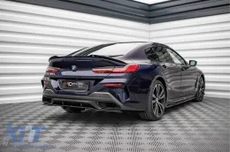 Spoiler de coffre Maxton Design adapté pour BMW M850I série 8 G16 Gran Coupe après 2018, noir brillant-image-6236254