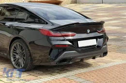Spoiler de coffre Maxton Design adapté pour BMW M850I série 8 G16 Gran Coupe après 2018, noir brillant-image-6236257