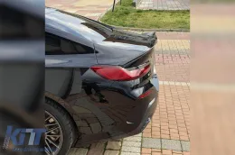 Spoiler de coffre Maxton Design adapté pour BMW M850I série 8 G16 Gran Coupe après 2018, noir brillant-image-6236260