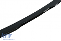 Spoiler de coffre pour BMW Série 5 G30 2017+ M Performance Look Noir brillant-image-6076041