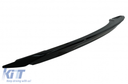 Spoiler de coffre pour Ford Mustang Mk6 VI 6 Generation 15-20 GT350 Look Noir brillant-image-6076322