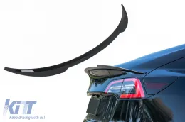 image-22-Spoiler de Maletero Ala para Tesla Model 3 2017+ Alerón Negro brillante