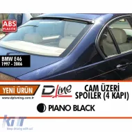 image-38-Spoiler de techo E46 Negro Piano ABS / 1998-2006 (4 puertas)