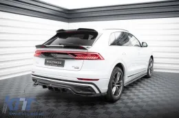 Spoiler de techo Maxton Design adecuado para Audi SQ8, Q8 S-Line 2018-2023, lacado en negro-image-6140619