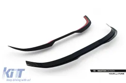 Spoiler de techo Maxton Design tipo S-Line adecuado para Audi A6 S-line C9 Avant después de 2025, lacado en negro-image-6235585