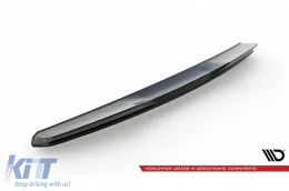 Spoiler de toit Maxton Design adapté pour Audi SQ8, Q8 S-Line 2018-2023, laqué noir-image-6140618