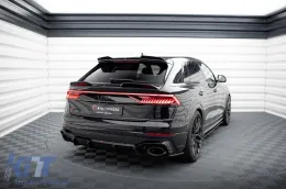Spoiler de toit Maxton Design adapté pour Audi RSQ8 après 2019, laqué noir-image-6235833