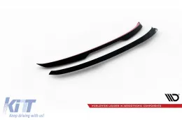 Spoiler de toit Maxton Design adapté pour Hyundai Tucson 2020-2024, laqué noir-image-6147826