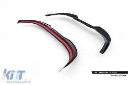 Spoiler de toit Maxton Design type S-Line adapté pour Audi A6 S-line C9 Avant après 2025, laqué noir-image-6235584