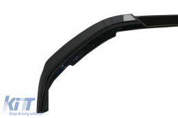 Spoiler di estensione del labbro anteriore per Peugeot 208 Mk2 2020+ Nero lucido-image-6089899