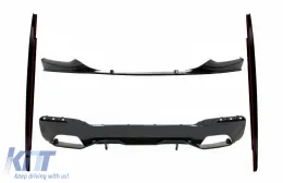 image-30-Spoiler & Dyfuzor & Boczne spódnice Przedłużenie Dla BMW 5 G30 G31 17-19 M Look