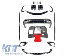 image-52-Spoiler e accessori in carbonio adatti per Mercedes A Design GT Coupé 4 porte X290 dopo il 2019