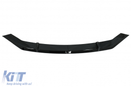 Spoiler extensión de labios para VW Jetta MK7 R-Line 19+ GLI GTI Look Negro brillante-image-6084813
