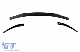 Spoiler Flügel Heckspoiler für Porsche Macan Facelift SUV 95B 2019–2021 Glänzend Schwarz-image-6128853