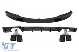 image-28-Spoiler für BMW F30 F31 11+ M Look Diffusor Single Doppelt Auslauf Auspuff Tipps