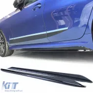 Spoiler griglia diffusore kit carrozzeria prestazioni minigonne laterali per BMW Serie 3 G20 2019-2022-image-6198286