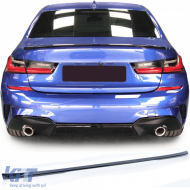 Spoiler grille diffuseur kit carrosserie performance jupes latérales pour BMW Série 3 G20 2019-2022-image-6198288